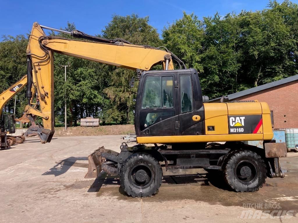 CAT M 316 D Escavatori gommati