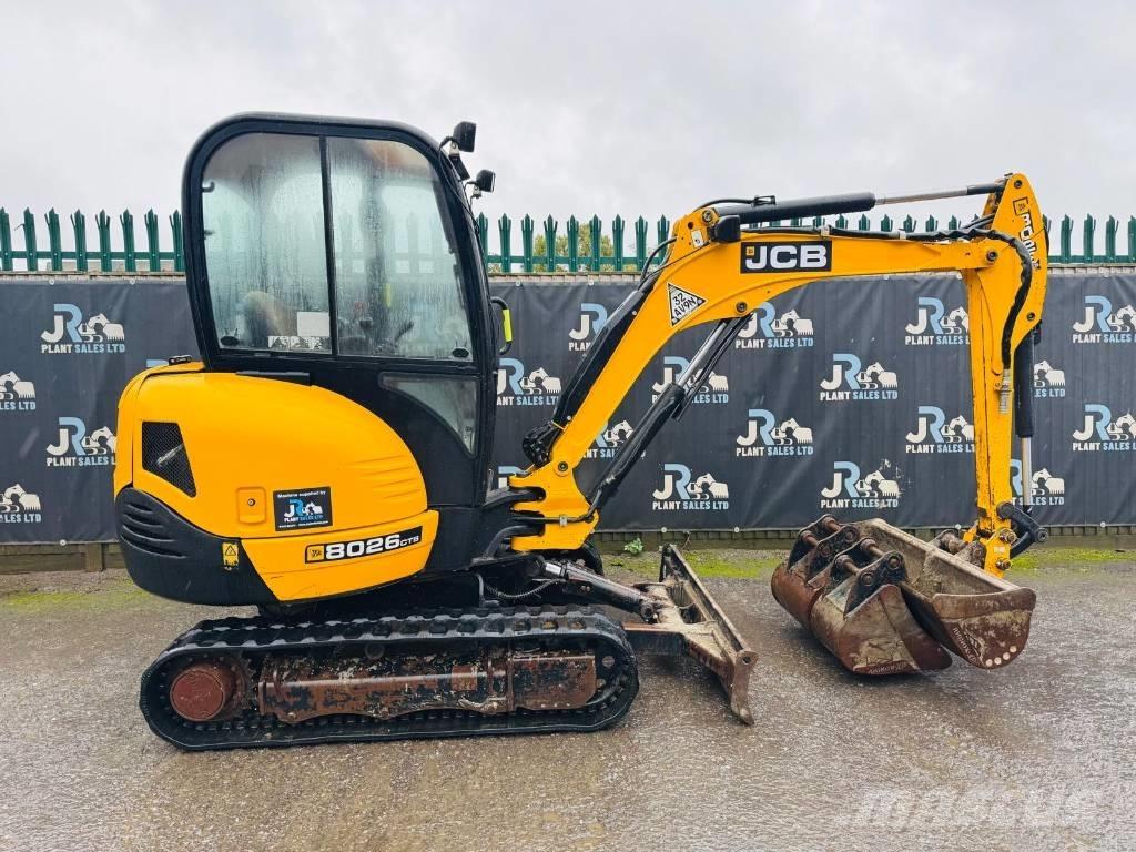 JCB 8026 CTS Miniescavatori