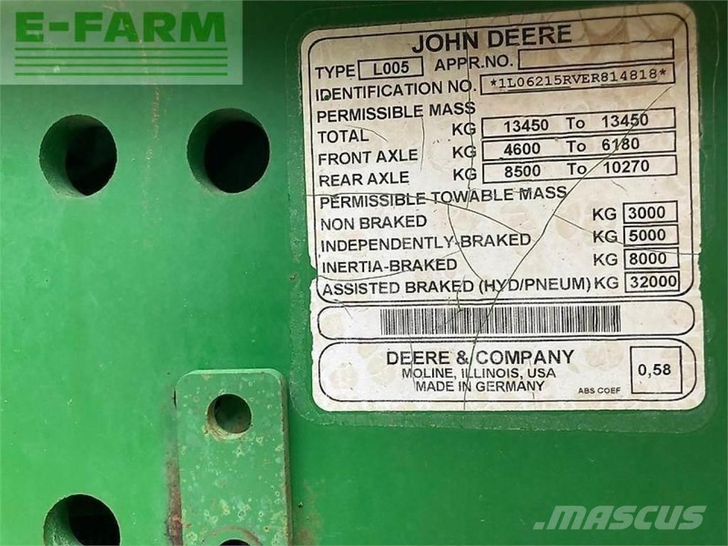 John Deere 6215r Trattori