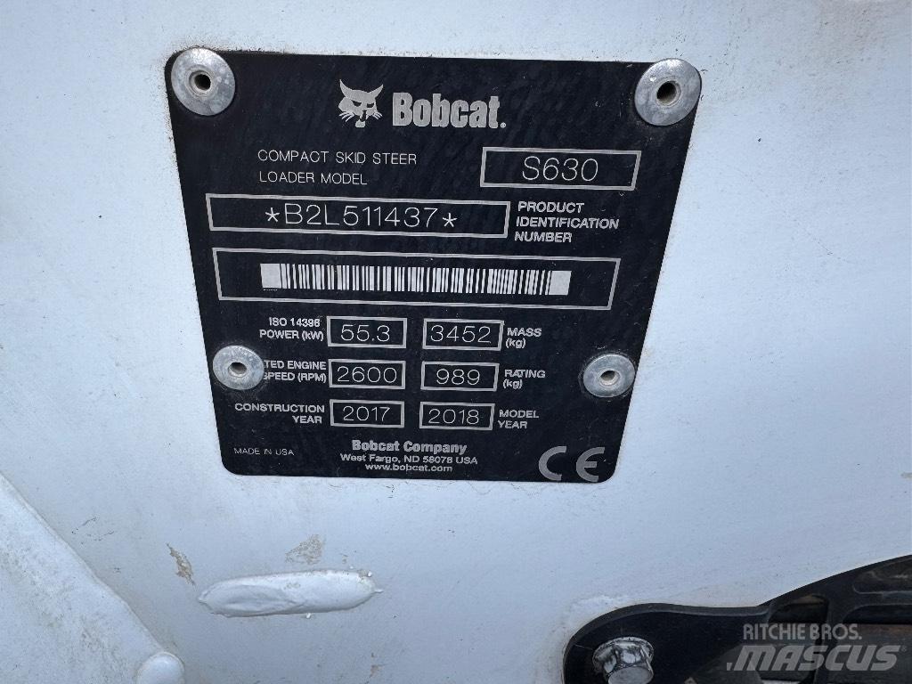 Bobcat S630 Mini Pale Gommate