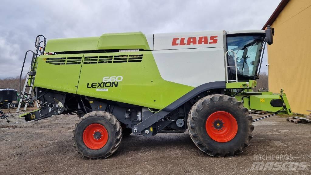 CLAAS Lexion 660 Mietitrebbiatrici