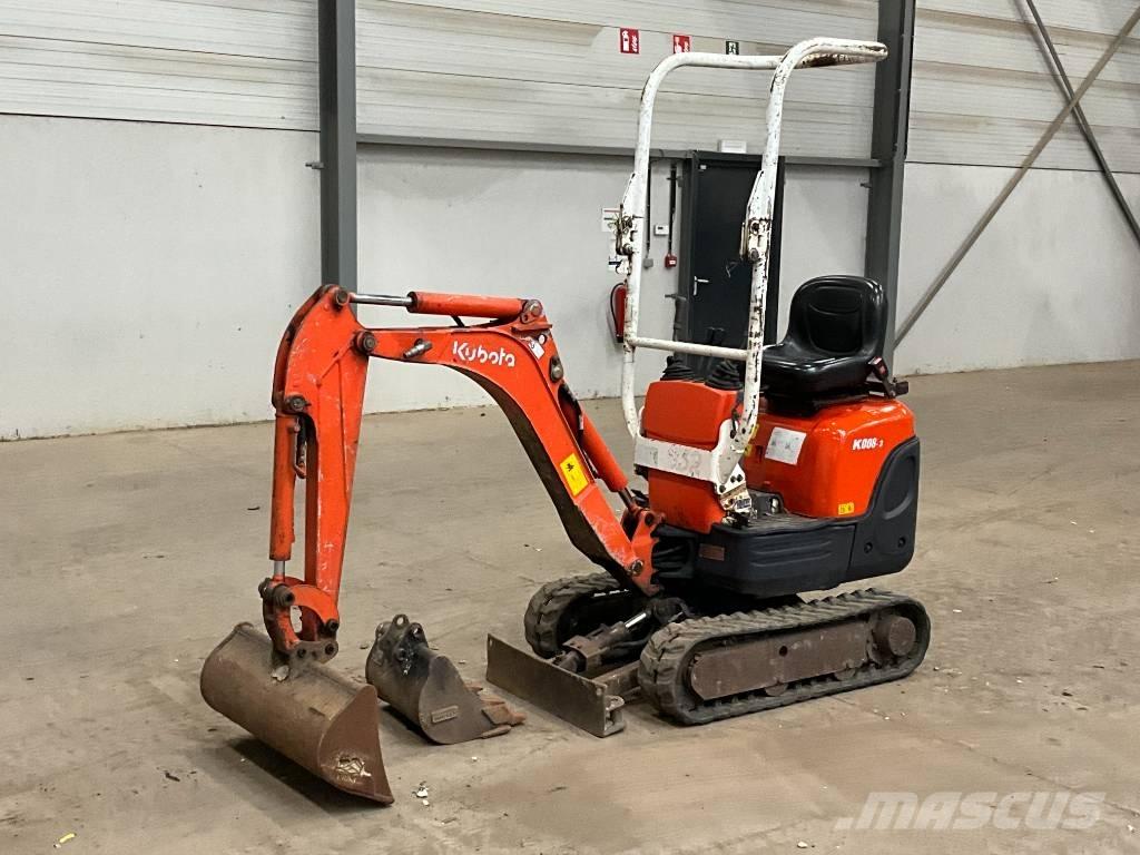 Kubota K 008-3 Miniescavatori
