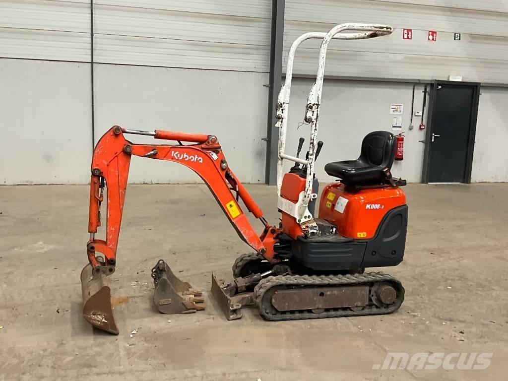Kubota K 008-3 Miniescavatori