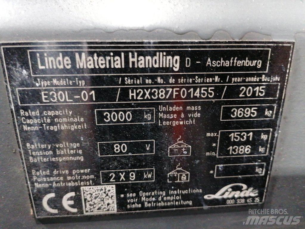 Linde E30L-01 Carrelli elevatori elettrici