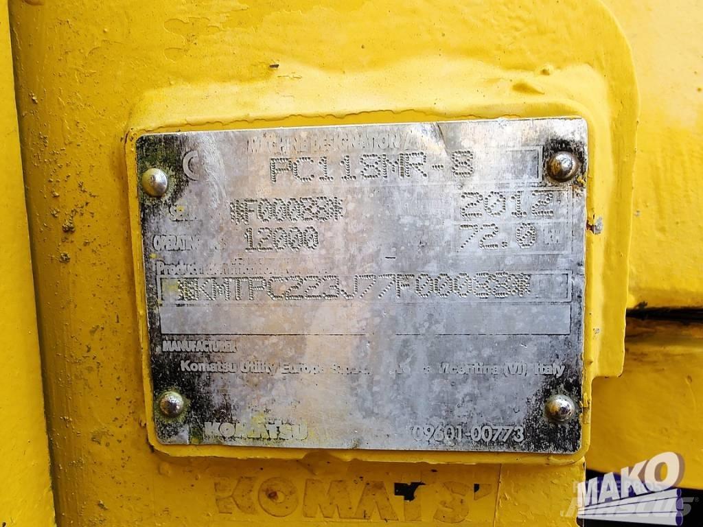 Komatsu PC 118 MR-8 Escavatori cingolati
