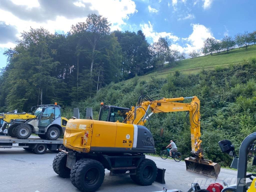 Hitachi ZX 140 W-3 Escavatori gommati