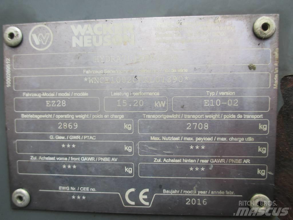 Wacker Neuson EZ 28 Miniescavatori