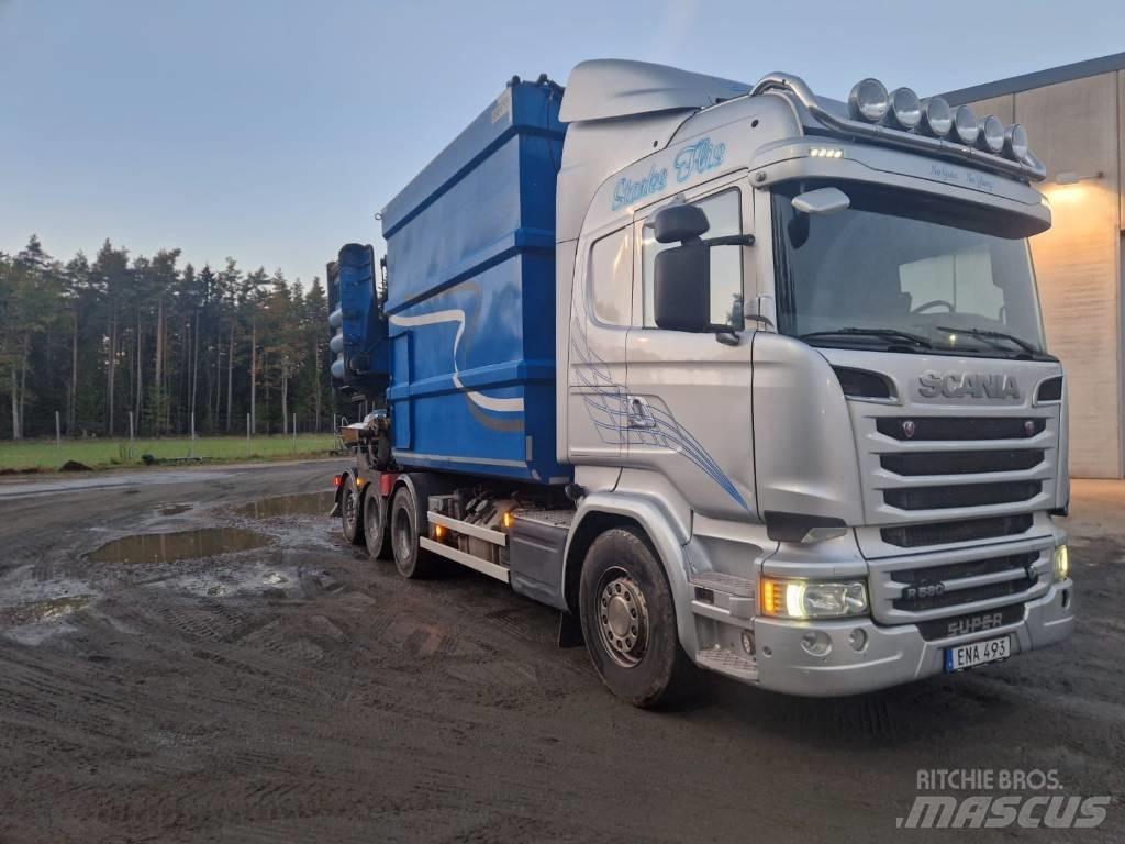 Scania R 580 LB Cippatrice