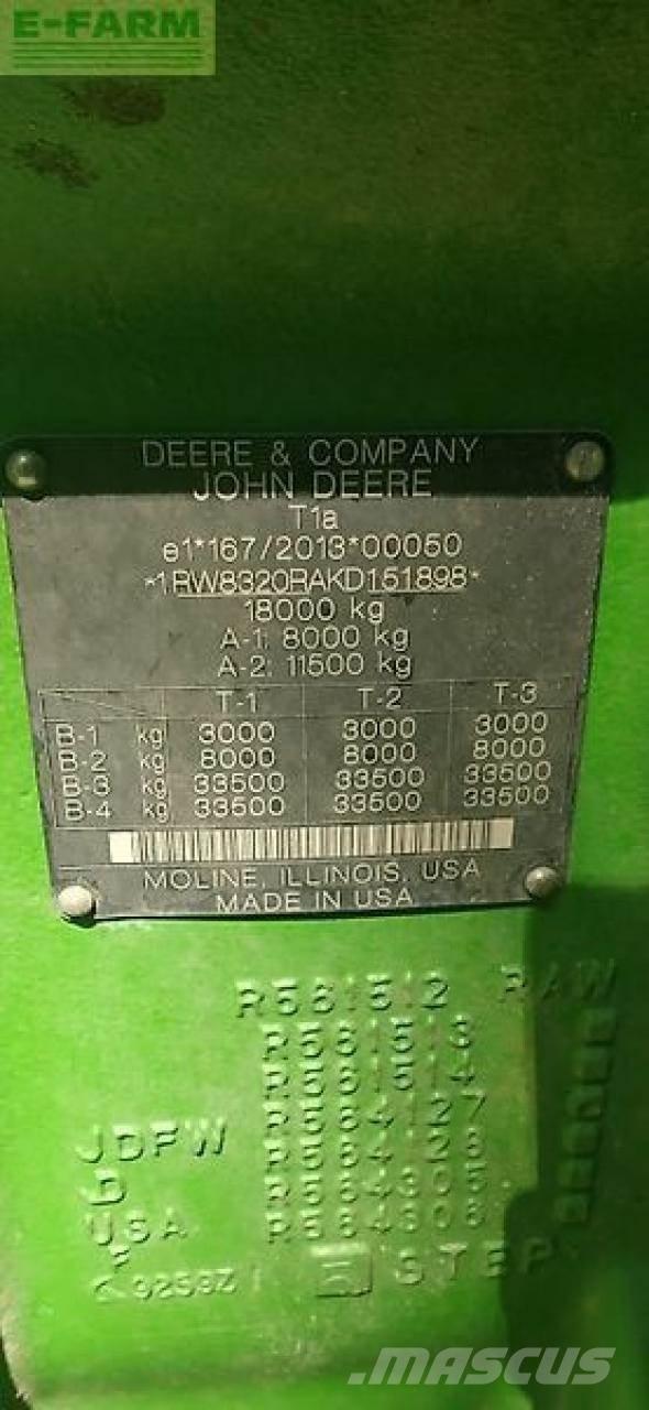 John Deere 8320r Trattori
