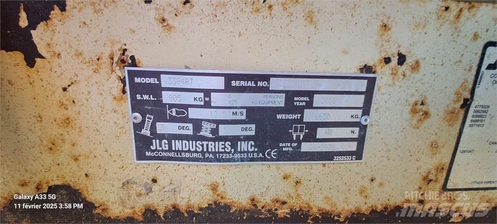 JLG 3394RT Piattaforme a pantografo