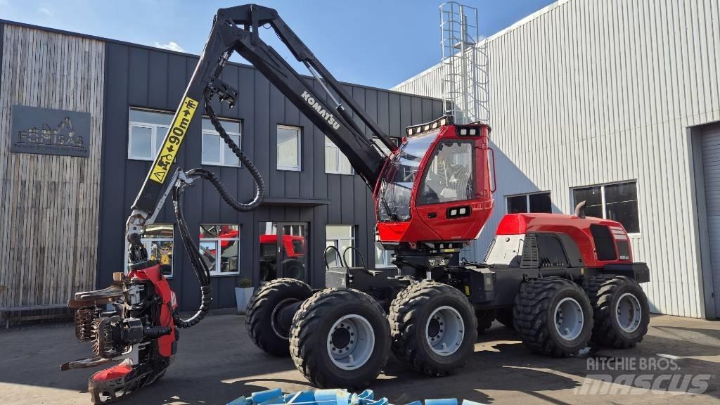 Komatsu 931 XC Abbattitrici, Disboscatrici