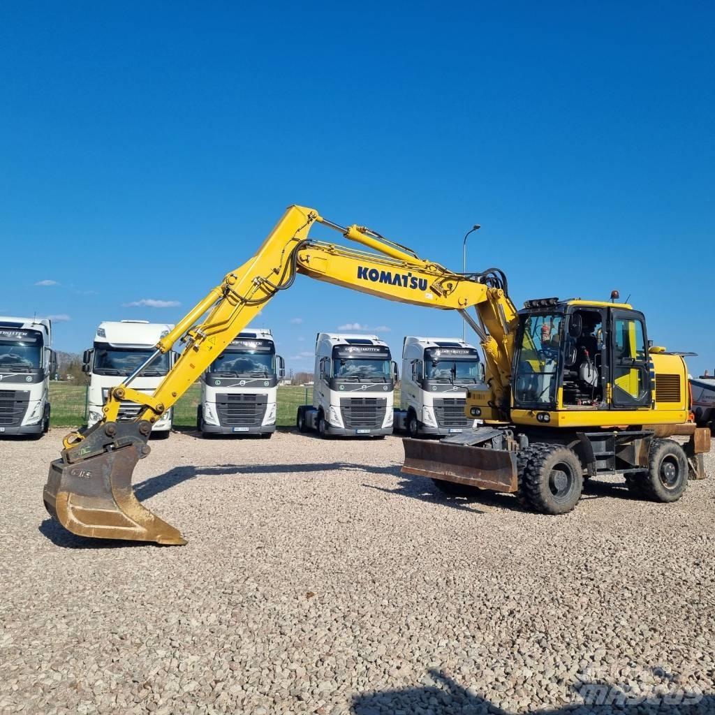 Komatsu PW160 - 11 Escavatori gommati