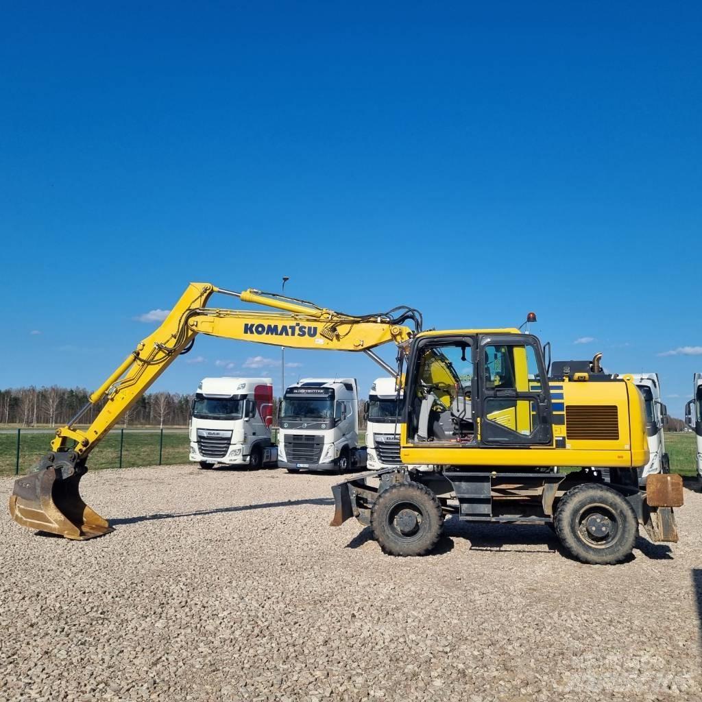 Komatsu PW160 - 11 Escavatori gommati