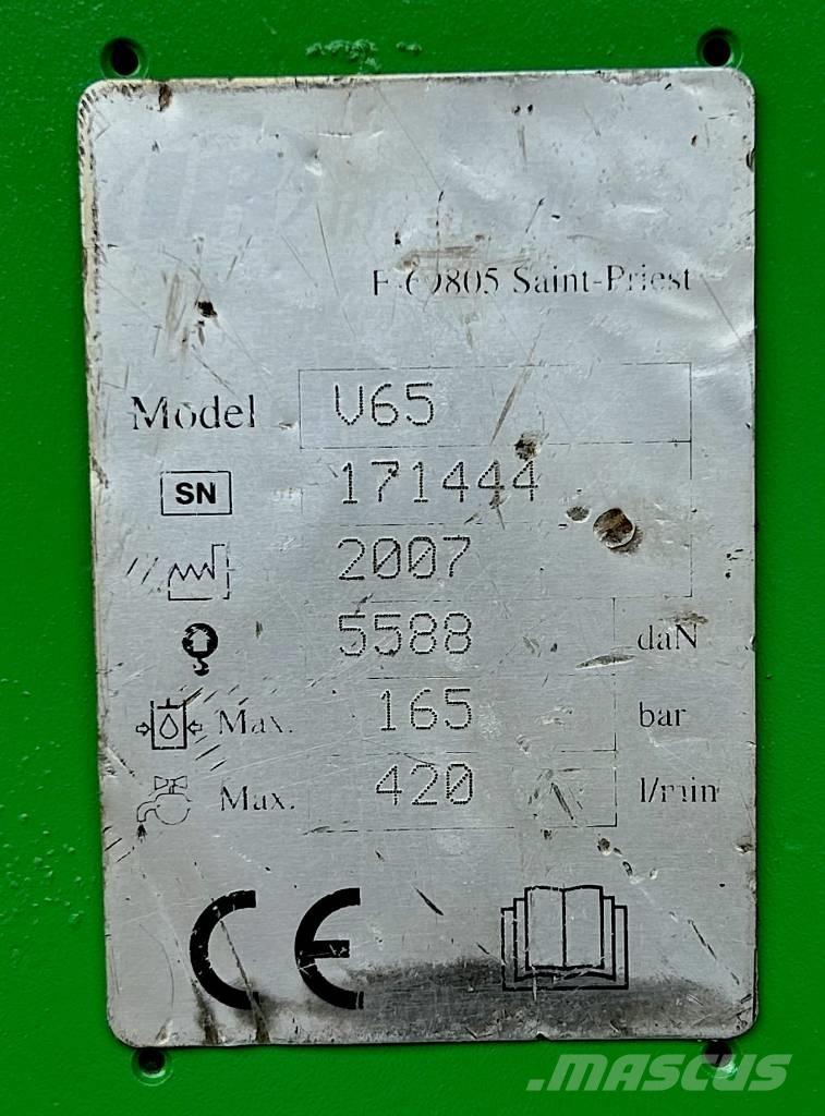 Montabert V 65 Martelli - frantumatori