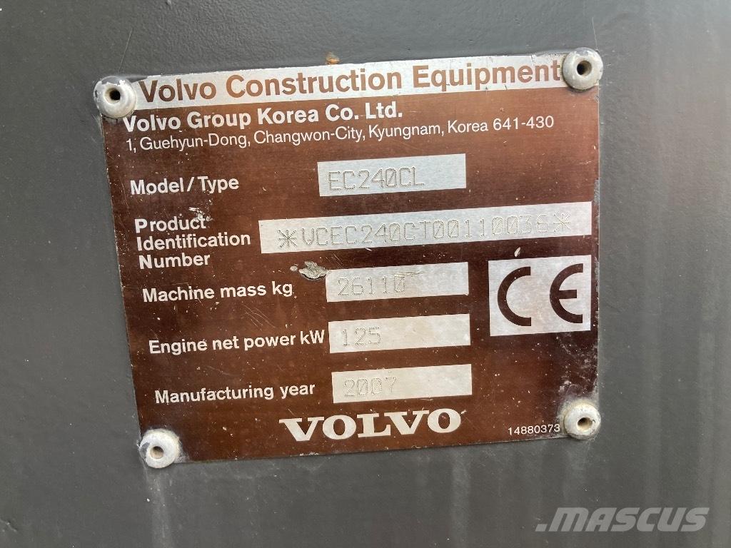 Volvo EC 240 C L Escavatori cingolati