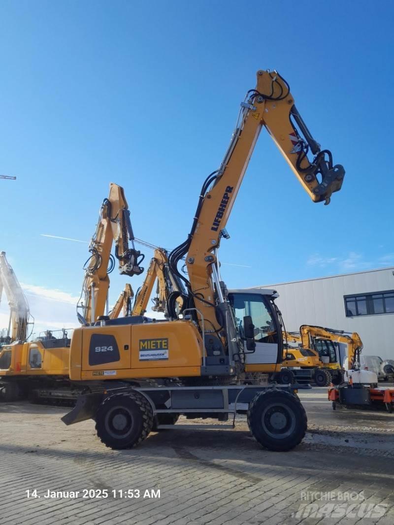 Liebherr A924 Escavatori gommati