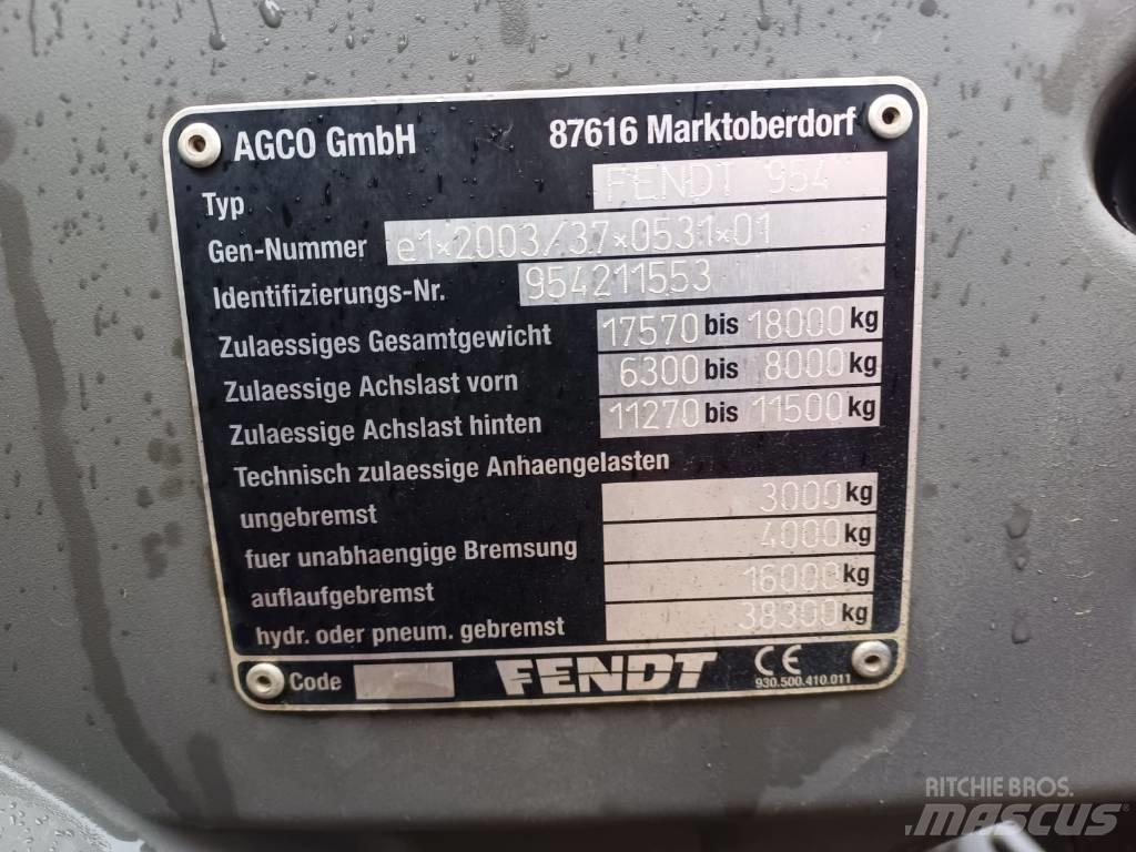 Fendt 939 Trattori