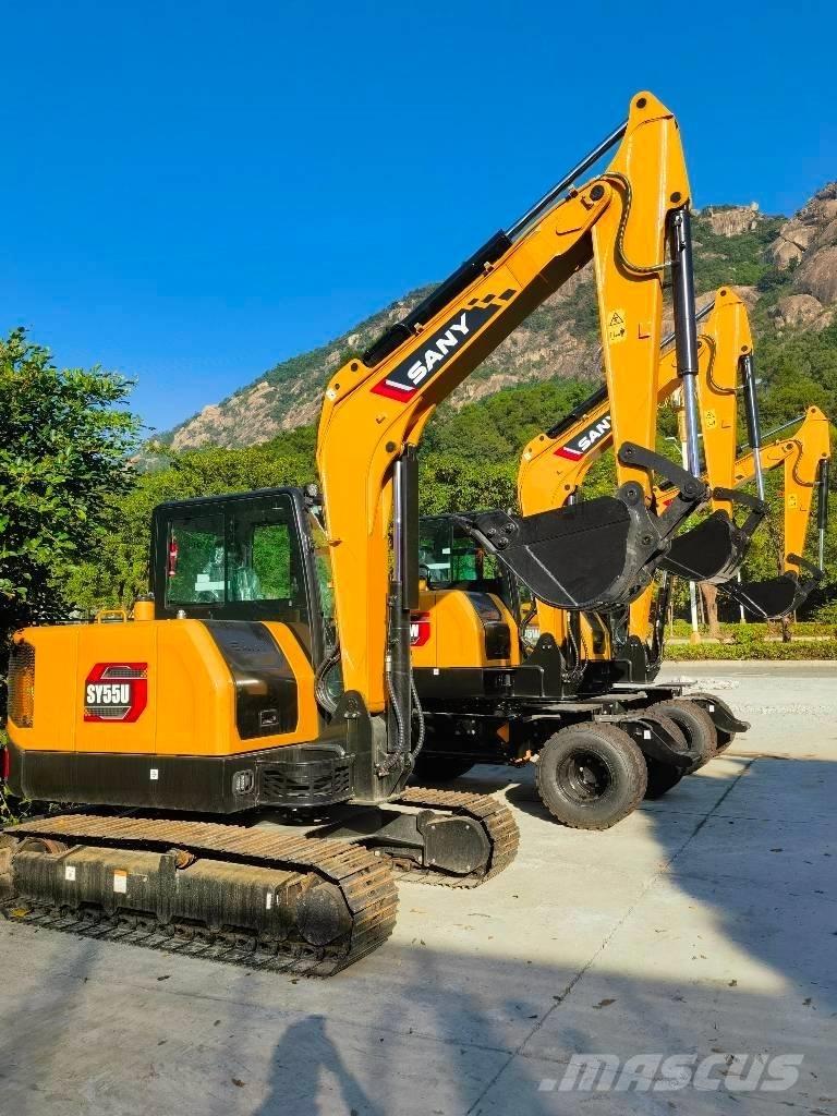 Sany sy55u Miniescavatori