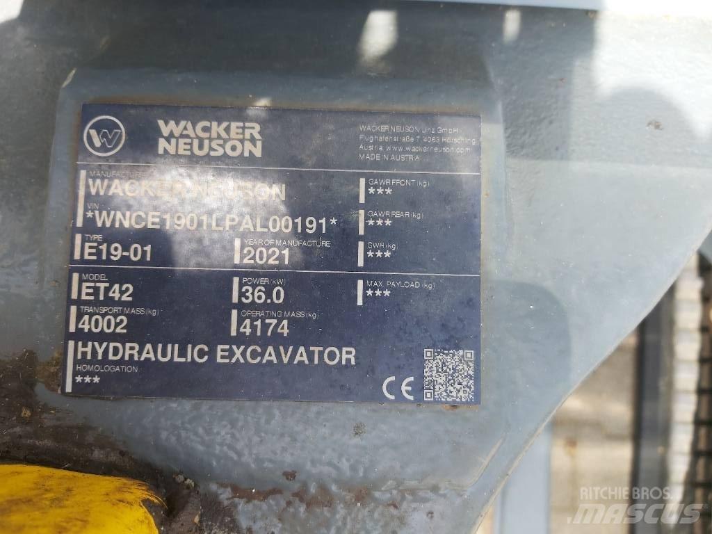 Wacker Neuson ET42 Escavatori cingolati