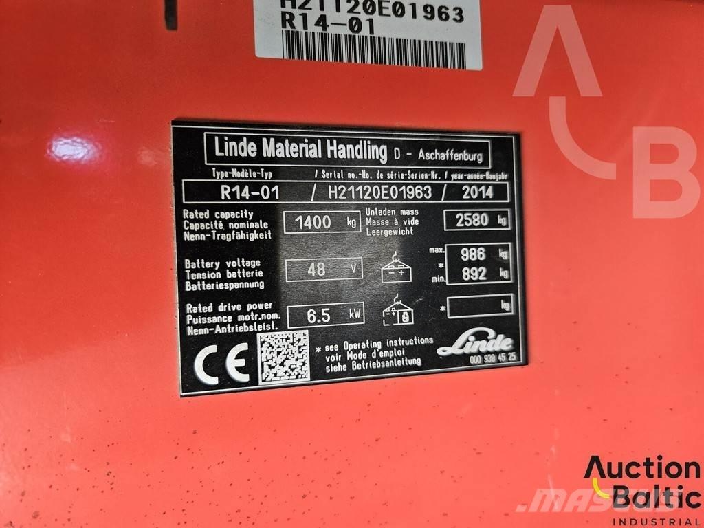 Linde R14-01 Commissionatore medio livello
