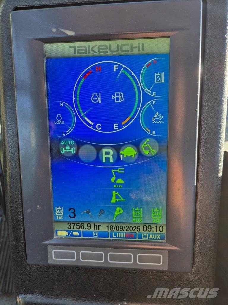 Takeuchi TB 295 W Escavatori gommati