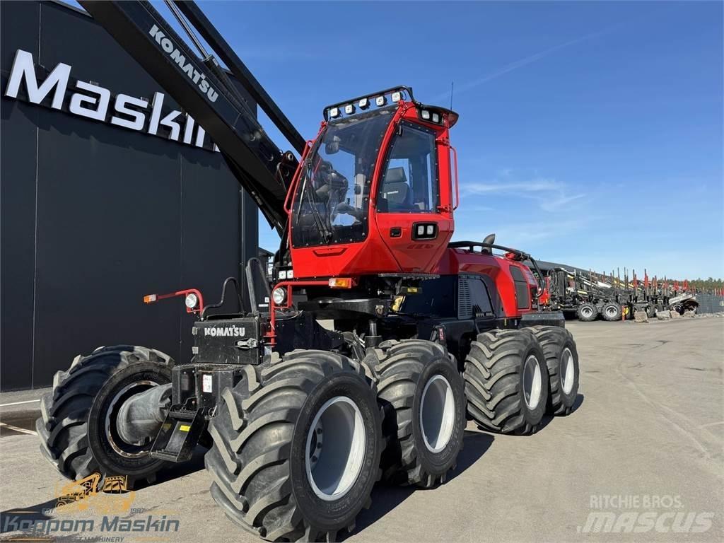 Komatsu 931XC Abbattitrici, Disboscatrici