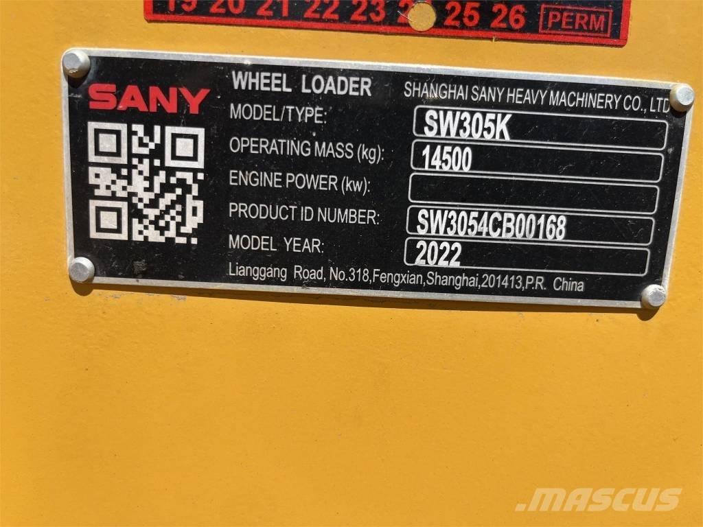 Sany SW 305 K Pale gommate