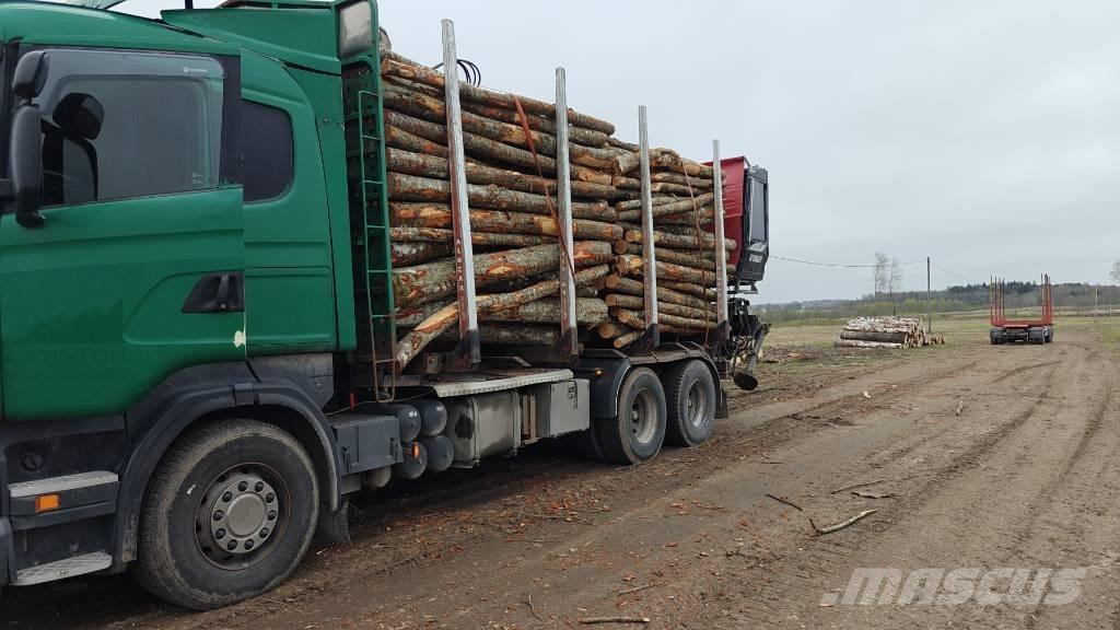 Scania G 480 Camion trasporto legname