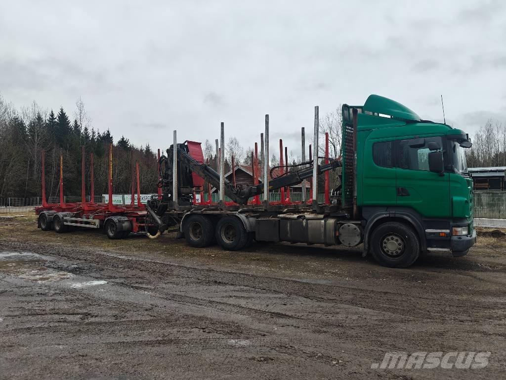 Scania G 480 Camion trasporto legname