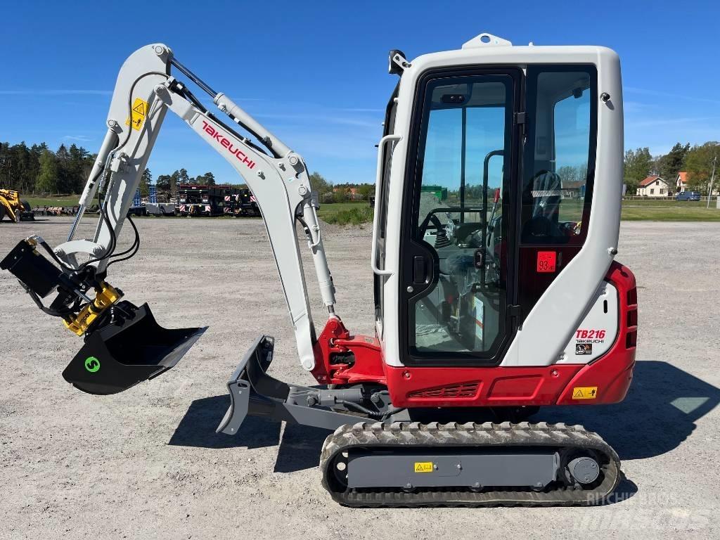 Takeuchi TB 216 A Miniescavatori