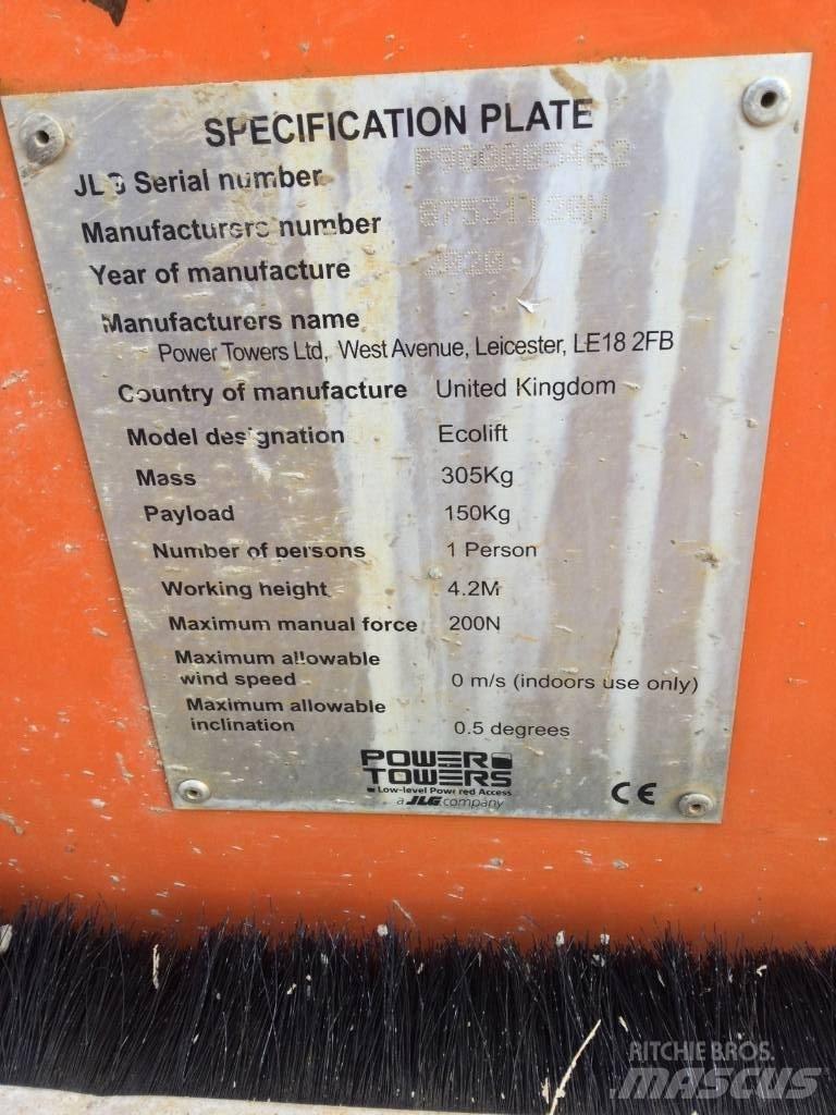 JLG Ecolift 50 Sollevatori verticali