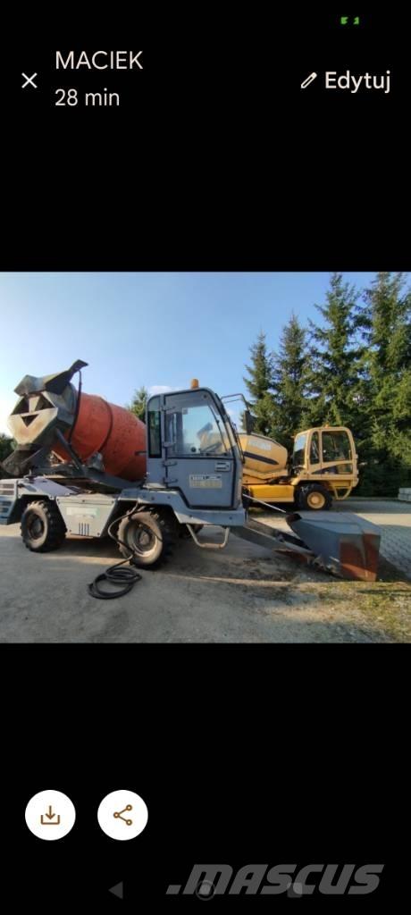 Ausa 3,5 kubika Pavimentatori Calcestruzzo