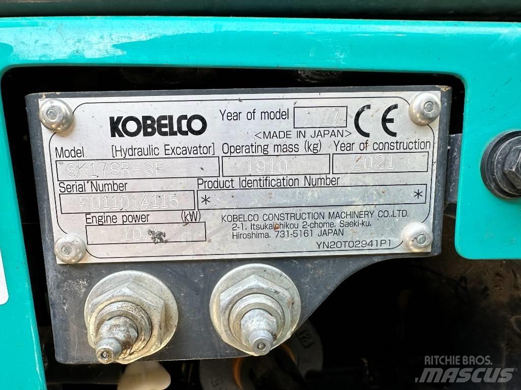 Kobelco SK17SR-3E Miniescavatori