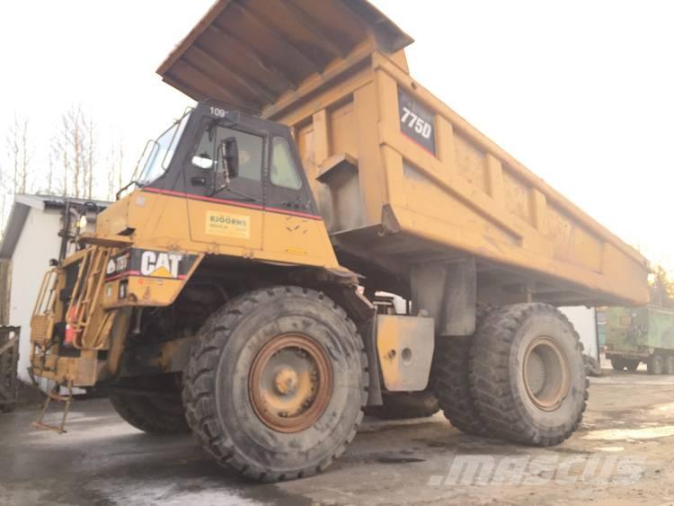  CATPILLAR 775D Dumper a telaio rigido