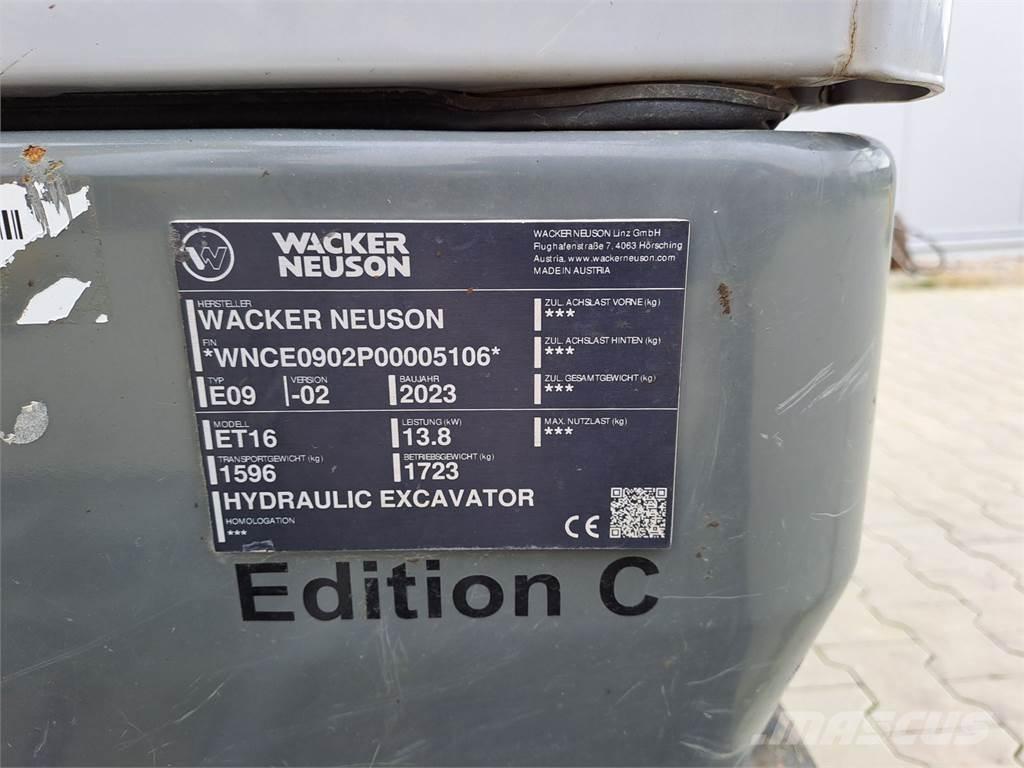 Wacker Neuson ET16 Escavatori cingolati
