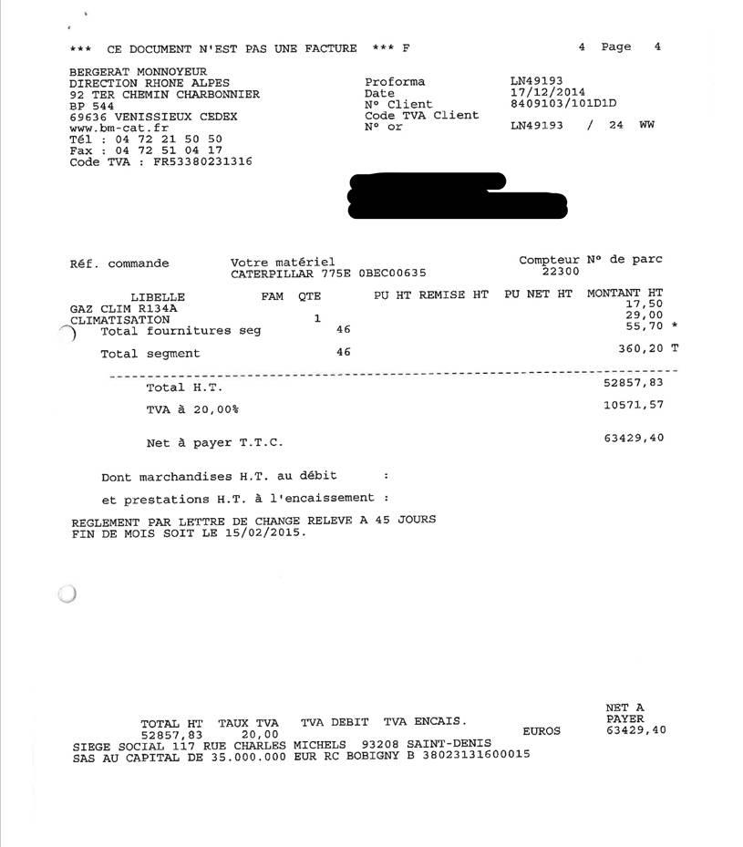 CAT 775 E Dumper a telaio rigido