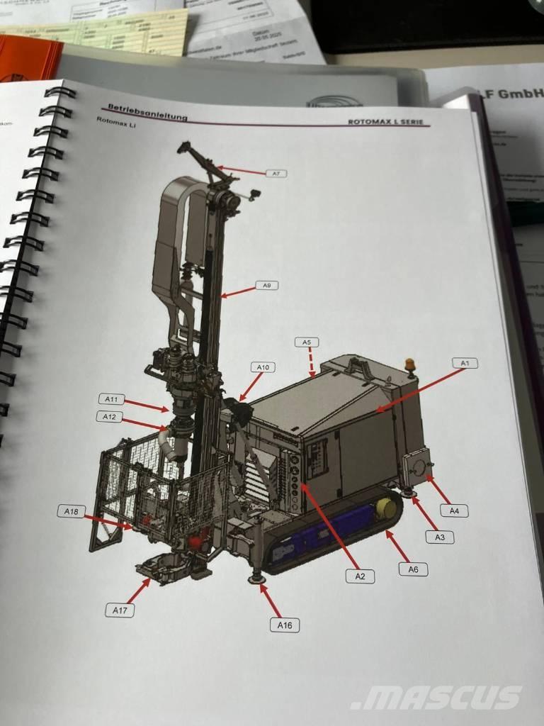 Geotec Rotomax Li Altra macchina per perforazione