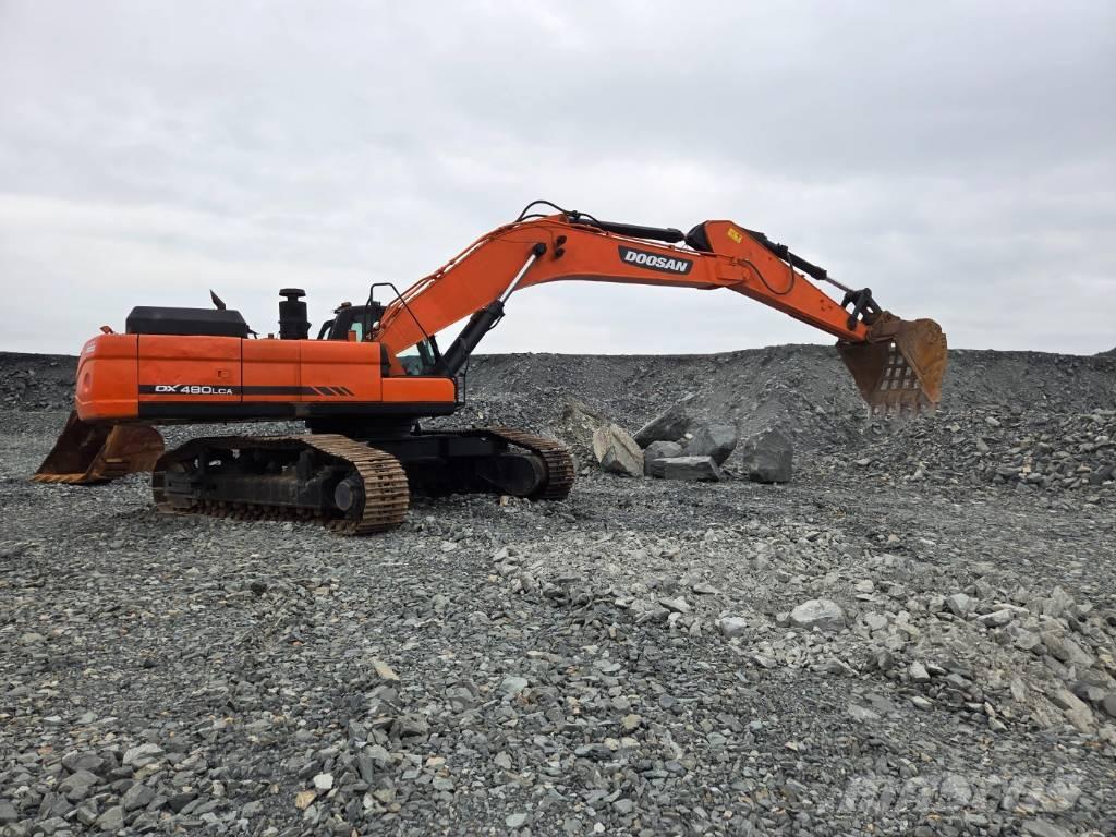 Doosan DX 480 LCA Escavatori cingolati
