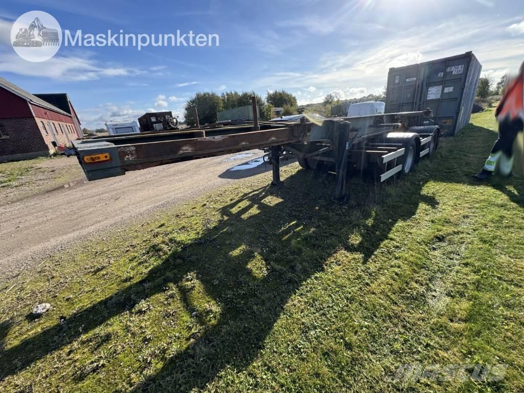 KT Tjörn Linktrailer Semirimorchi portacontainer