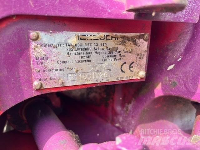 Takeuchi TB 210 Miniescavatori