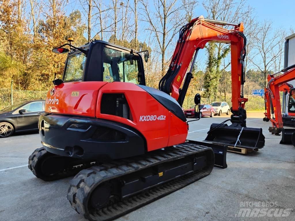 Kubota KX080-4a2 Escavatori medi 7t - 12t