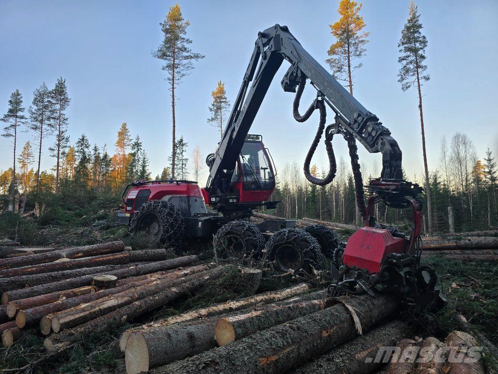 Komatsu 901 Abbattitrici, Disboscatrici