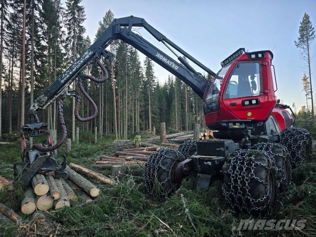 Komatsu 901 Abbattitrici, Disboscatrici