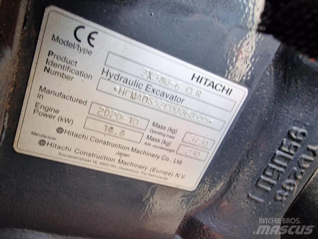 Hitachi ZX38U-6 Miniescavatori