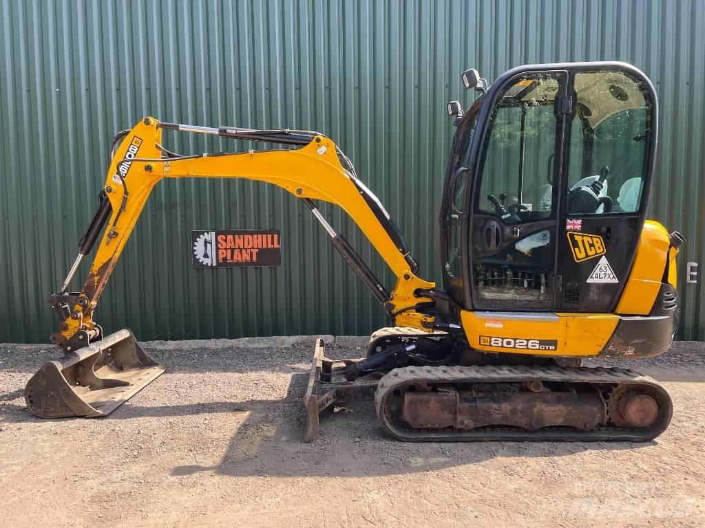 JCB 8026 CTS Miniescavatori
