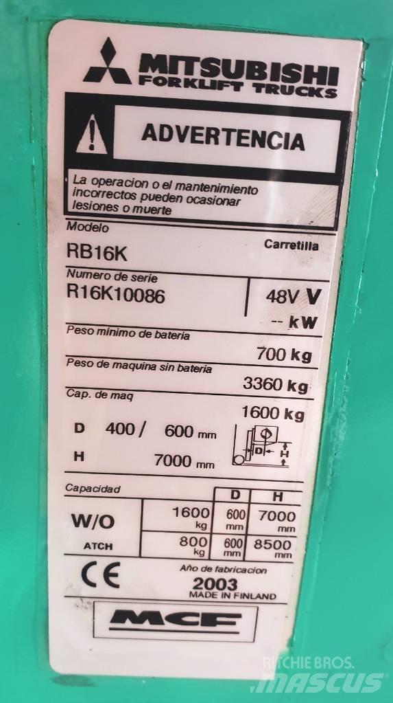 Mitsubishi RB16K Carrello retrattile