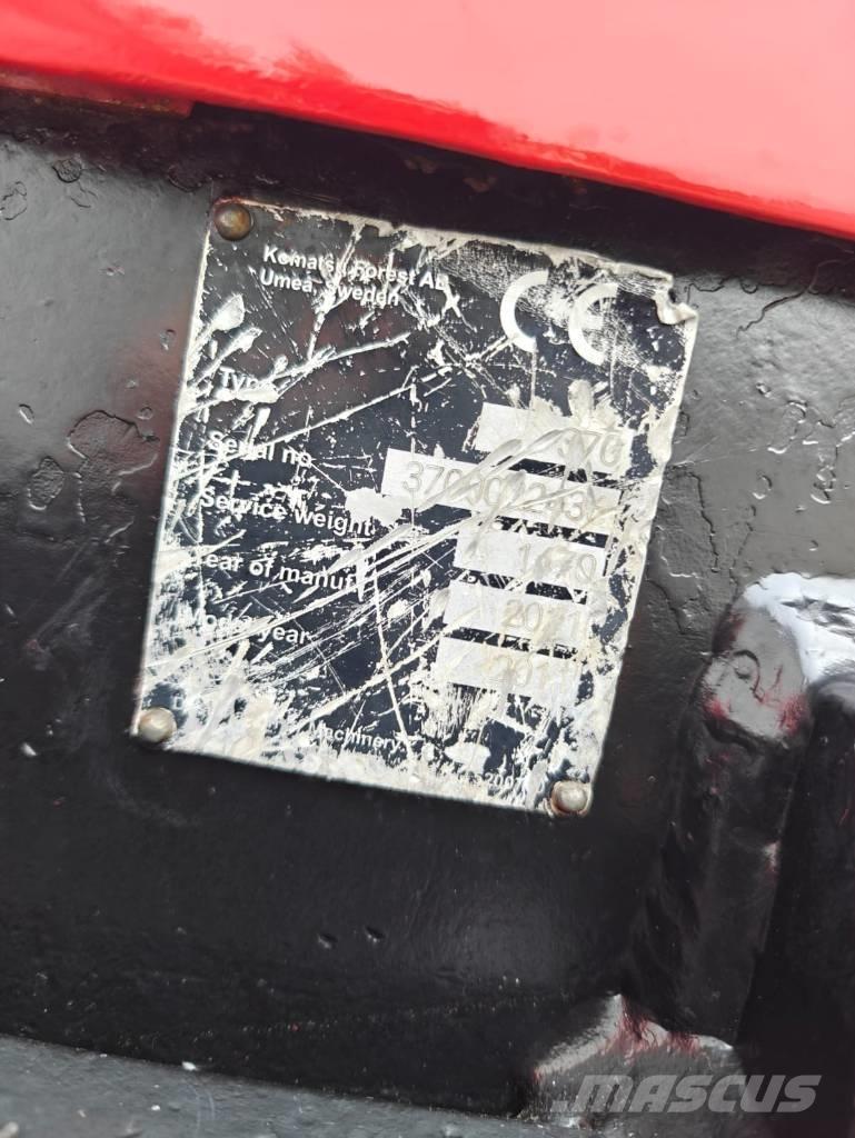 Komatsu 370.2 Decespugliatrici e trinciatrici idrauliche