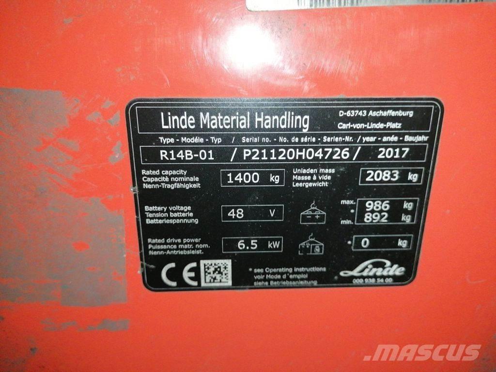 Linde R14B-01 Carrello retrattile