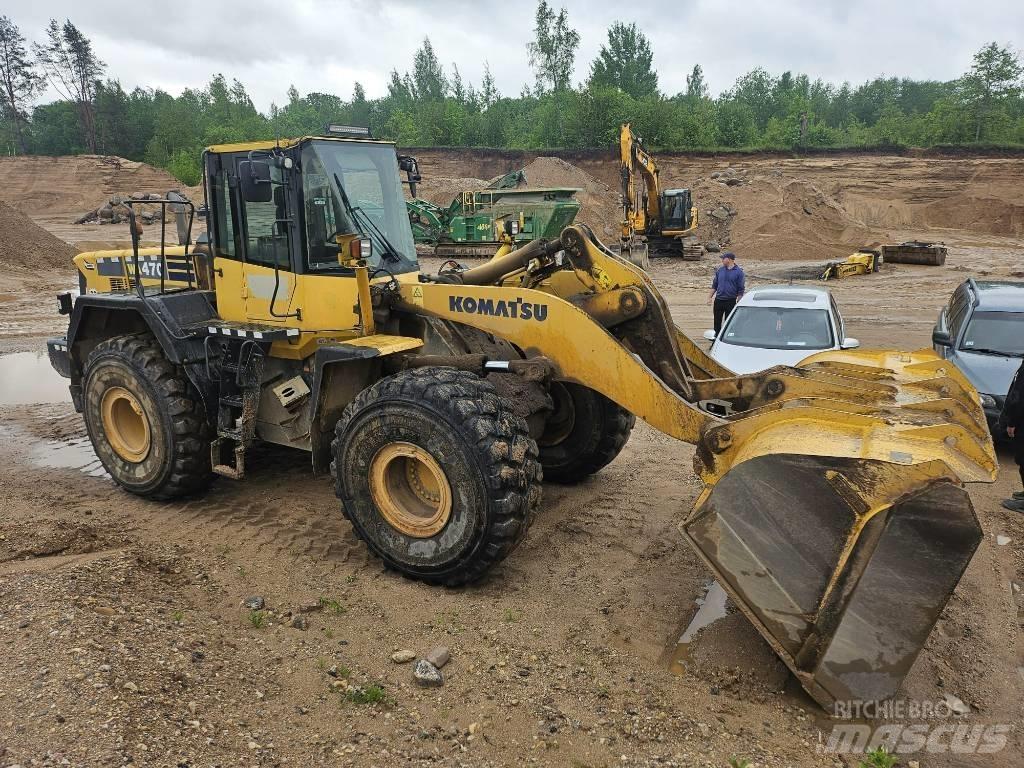 Komatsu WA 470 Pale gommate