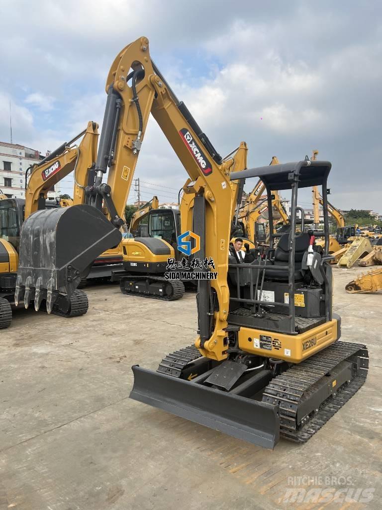 XCMG XE 26 U Miniescavatori